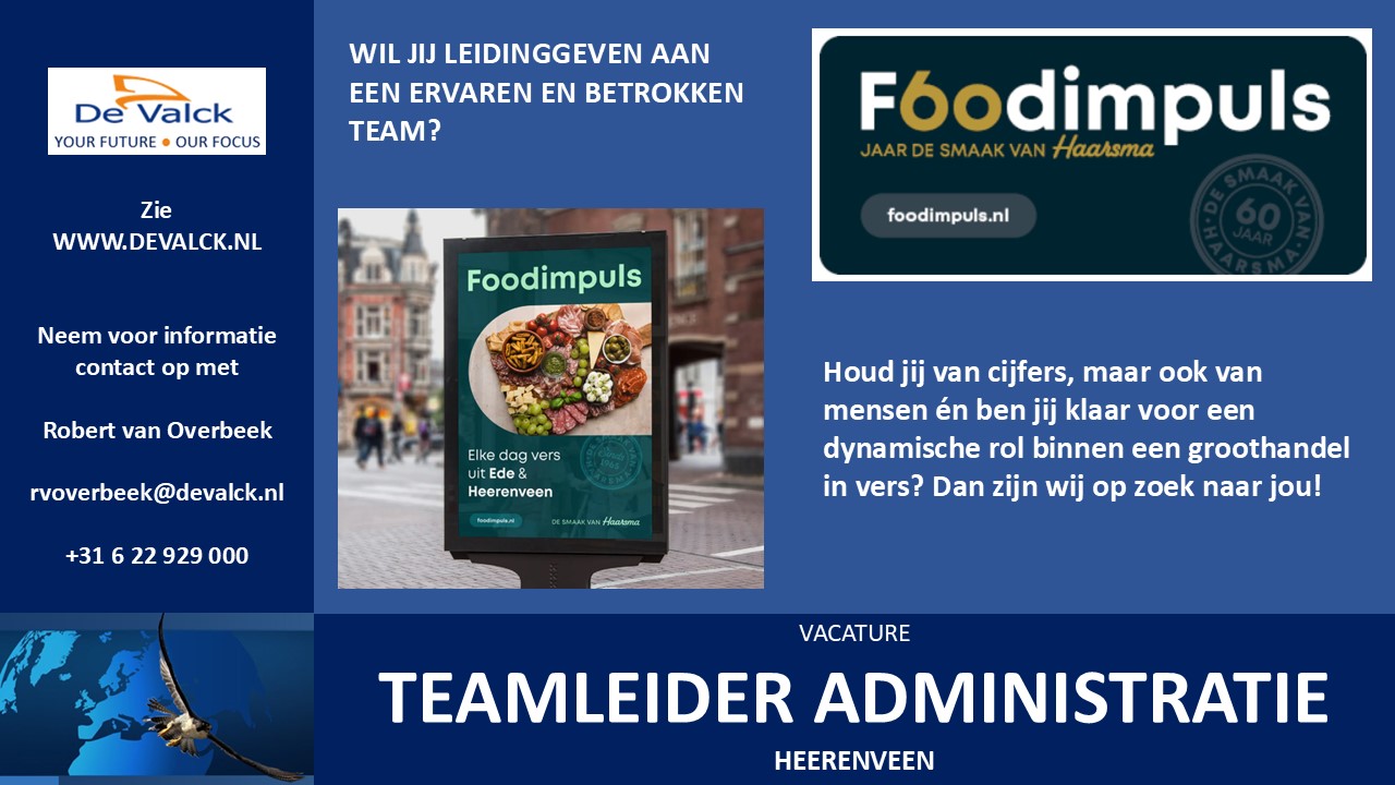 Teamleider FA 150520252