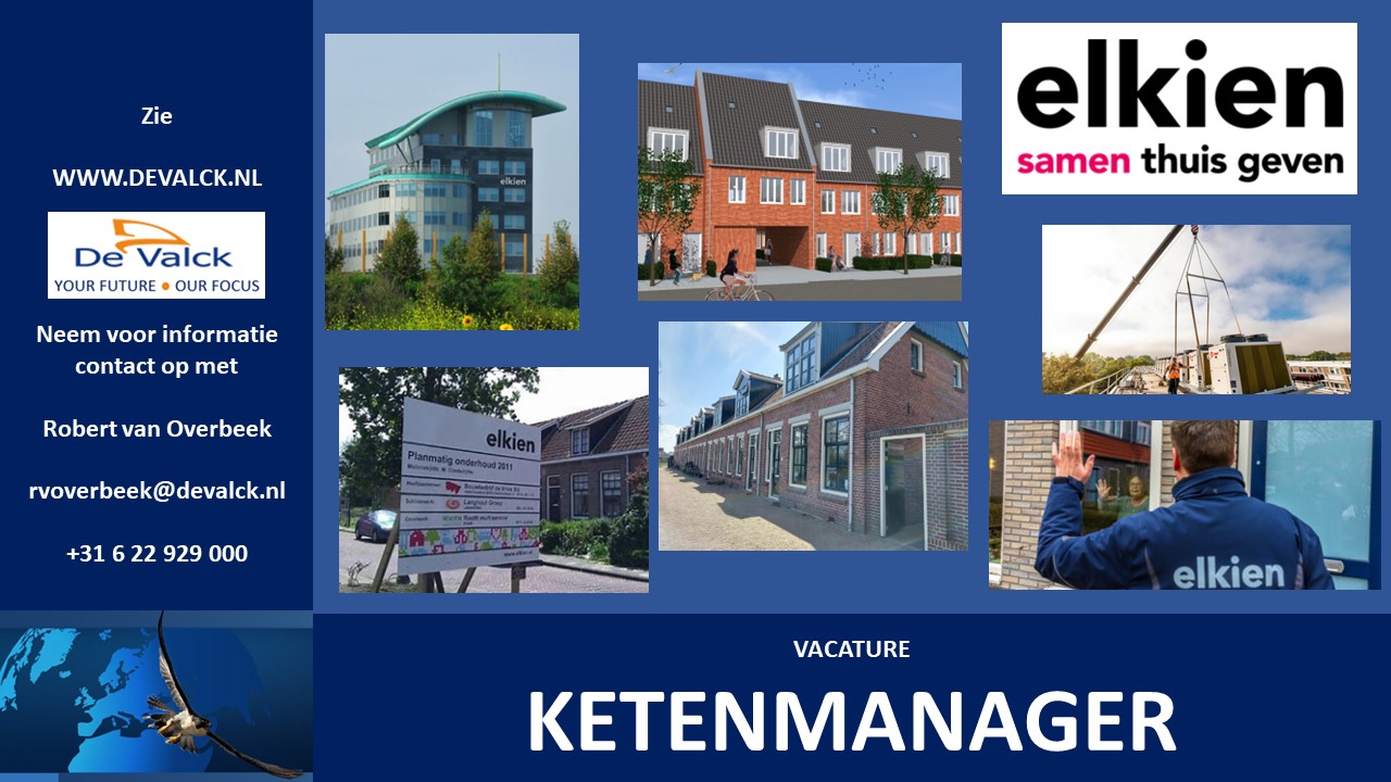 Vacature Ketenmanager