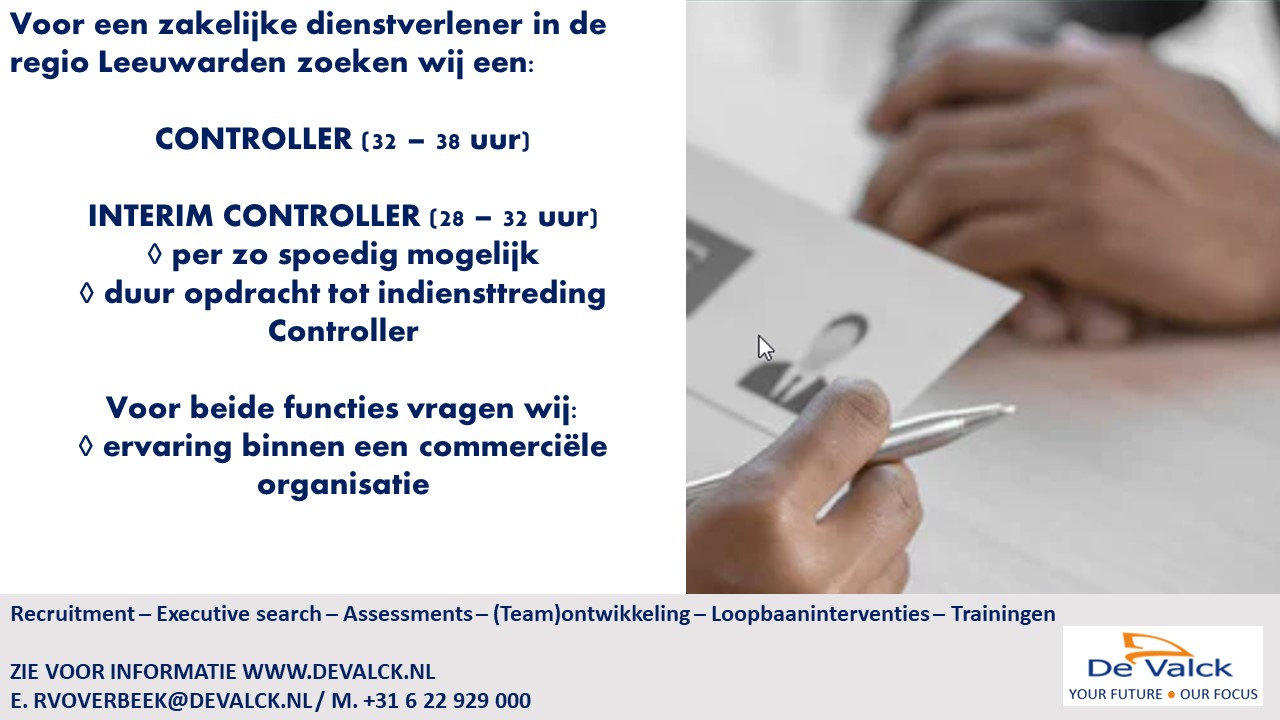 Vacature controller